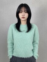 エイチ ウルフカット 大阪梅田(811)&nbsp;50代ハンサムショートショートバレイヤージュクラゲヘアパーマ