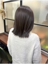 プチメゾントウキョウ(Petit Maison Tokyo) 切りっぱなしボブ_オリーブグレー