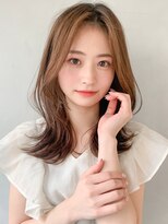 アグノス 青山(Agnos) 愛されセミディ前髪小顔カットシースルーバング#273g0601