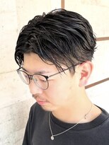 シザーズ(SCISSORS)&nbsp;ソフトツイスト/センターパート/メンズパーマ