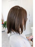 白髪ぼかしハイライトカラー