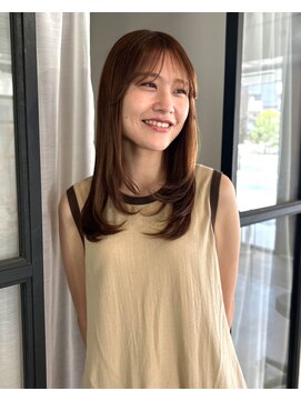 フェリア 池田(FERIA) レイヤーカット8.4ミルクブラウン