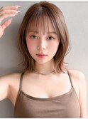 うる艶髪夏モテ髪愛されくびれヘアうるツヤミルクブラウン