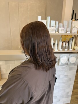 ジュエ ヘアー デザイン(Jue hair design) 秋カラー/ナチュラルベージュ/透明感カラー/20代/30代/知立/刈谷