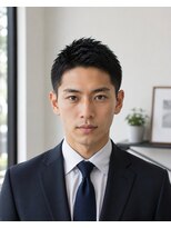 MEN's Baguz MEN'Sカット/ MEN'Sパーマ/ MEN'Sカラー 爽やか清潔感メンズビジネスベリーショート束感