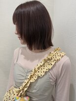 ヴィアーレアンクスタイル(VIALE Ank style)&nbsp;レイヤーボブ＋暖色カラー