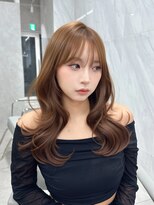 ウィクシーミミ 栄矢場町店(wixy mimi)&nbsp;明るめブラウンベージュ