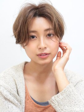 ビーチリゾート 自由が丘(Beach Resort) 【Beach 自由が丘】ショート/ネオウルフ/柔髪ベージュ