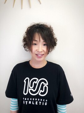 ナチュラ(Natur) ◎地毛を活かす◎ポイント縮毛矯正×ウェーブで魅せる上品ボブ