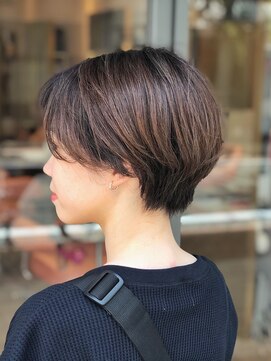 ヘアメイクミワ(HAIR+MAKE MIWA) ショート × ハイライト