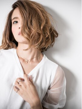 カバーヘア 上尾西口店(COVER HAIR) *mod's上尾*アシンメトリーx個性的インナーカラー前下がりボブw