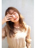 #レイヤーロング#シースルーバング