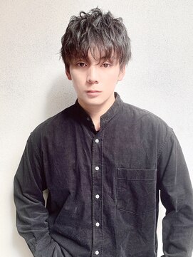 オベリン(Oberin) ツイストパーマ×ツーブロック