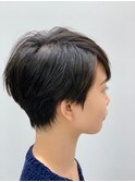 20代30代★スタイリング簡単♪大人小顔ハンサムショート