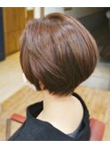 ナチュラルショートボブ