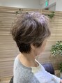 アグ ヘアー ジネス 米沢金池店(Agu hair jines)&nbsp;9500円トリートメント配合パーマ！弾力とボリュームが出ます。