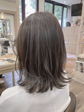 アルターリール(aL ter Rire) 【Rire尚平】くびれレイヤーミディ★極細ハイライト