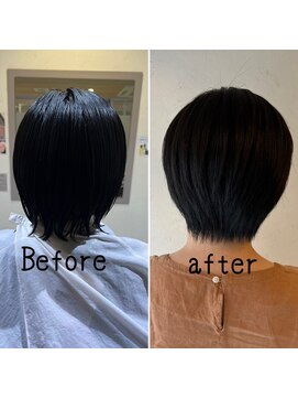 リリー 京都山科店(Lily) ショートヘアでも髪質改善縮毛矯正ヘアエステ