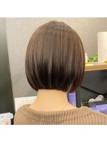 ロンドポレール 北千住(Lond polaire)&nbsp;【米倉かずひさ】ミニボブ　大人可愛いバックシルエット