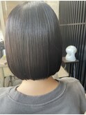 【ミニボブ×髪質改善トリートメント】【大和】