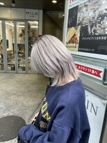 ロンドシェリ 仙台(Lond Cheri)&nbsp;ウルフ　レイヤーカット　ハイトーン　ケアブリーチ