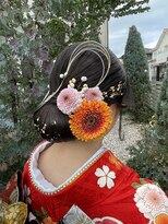 オーブ フォー ヘアー(AUBE for hair)&nbsp;成人式・シニヨンアレンジ