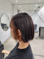 ビーヒアナウ N゜03 金沢駅西店(BE HERE NOW) フェイスフレーミング/ベージュ/あご下ボブ