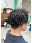 縦落ちツイストスパイラル☆メンズパーマ