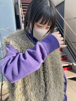 キートス 高知店(kiitos)&nbsp;★切りっぱなしボブ顔周りレイヤー