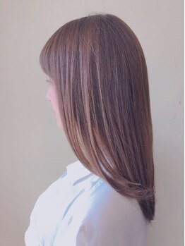 シエルブルー(ciel bleu)の写真/【COREMEトリートメント導入】日本の女性の髪質研究から生まれたTrで、髪本来の柔らかさが体感できる◎