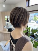 白髪ぼかし×ステラミルクティー