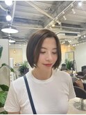 横浜/mikiya指名/切りっぱなしボブ