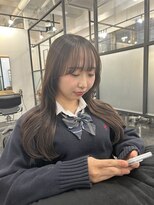 エスカーラ 町田(THE ESCALA) くびれヘア レイヤーカット 顔周り 韓国 網紅