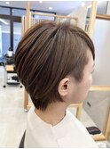 ツーブロショート