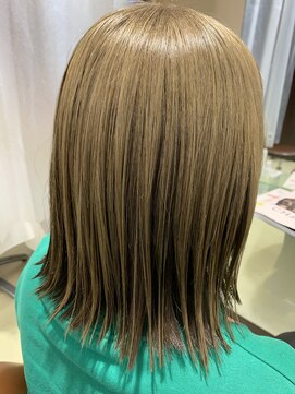 アズール 草加(azule) アンブレラカラー グレーベージュ