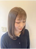レイヤースタイル×雰囲気柔らかカラー
