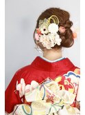 成人の日：ヘアアレンジ