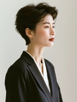 アルトリスト(Altruist Aging×HAIR&SPA) ☆イメチェンピンクベージュアンブレラカラー前髪クールショート