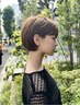 【梅雨の湿気対策】A→カットケアカラーor B→カットケアパーマ＋TR◎平日◎