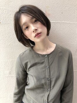 コカブ 本山(KOCHAB)の写真/「これなら自分でもできる！」と評判のKOCHABカット◎乾かすだけで綺麗なシルエットの上質スタイルに♪