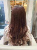 艶めく春カラー×ゆるふわウェーブ