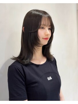 ザックラフィネ(ZACC raffine) オリーブベージュ/フェイスレイヤー/縮毛矯正