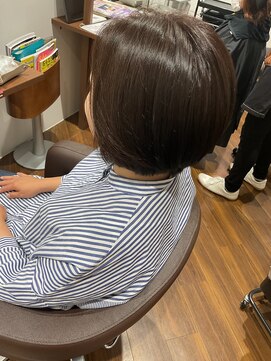 アミカ シーモール店(Amica) ショートボブ
