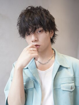 ニコ トウキョウ ロジック(nico TOKYO Logic) シャドウパーマメンズマッシュパイラルパーマメンズパーマ