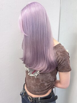 ロテ 名古屋 名駅店(Lote.) くびれヘア/アプリコットオレンジ/ハイライトカラー/名古屋/名駅