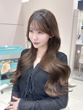 アフロート トウキョウ(AFLOAT TOKYO) 【瀬谷凌人】透け感のある顔まわりと韓国ロングヘア