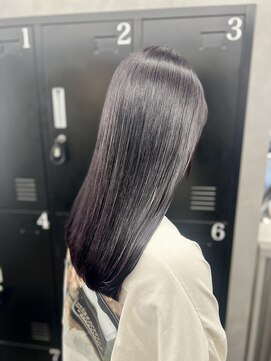 アドラ(ADLLA) 秋冬カラー！ダークパープル×インナーパープル