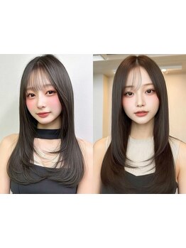 【HPB AWARD 2025 BEST SALON SILVER Prize受賞】柔らかな質感の艶ストレートへ［京都駅/五条駅/七条駅］