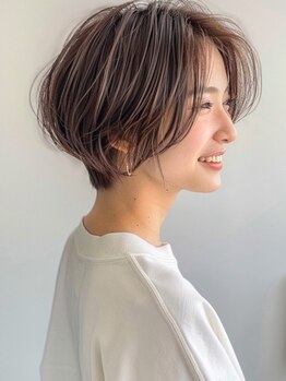 ツリーズ(Trees)の写真/【ゆめモール西条すぐ傍】女性らしさを大切にした綺麗なフォルムで、再現性の高いショートスタイルを実現☆