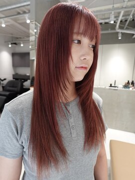 テクネ 天神大名(techne) 天神大名レイヤーカット大人レイヤーくびれヘアロング今泉